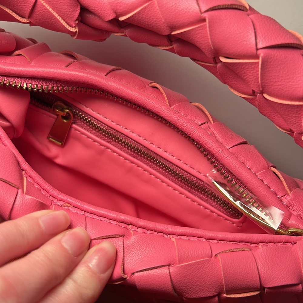 Pink Woven Mini Bag - Picture 7 of 8